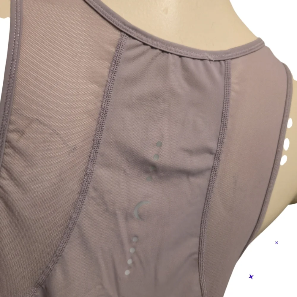 ZYIA Active Mesh Panel Tank Heather Purple Size X Small - Picture 4 of 9